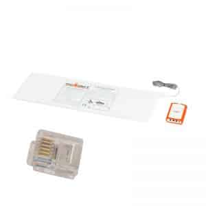 Aid Call Bed Sensor Mat and Monitor Kit - 6 Pin Clear Plug