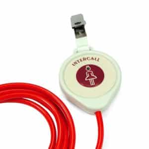 Intercall Pear Push Nurse Call Wander Lead NP2 - 2m