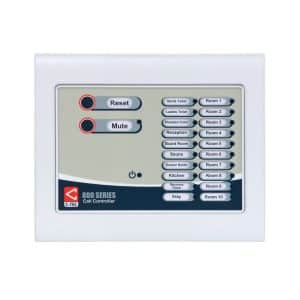 C-Tec 20 Zone Master Call Controller c/w 300mA PSU (Flush Version)