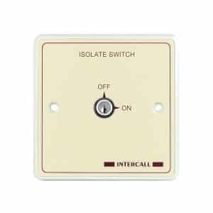 Intercall Heavy Duty Key Switch Isolator