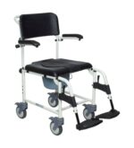 Essentials Mobile Shower Commode Chair