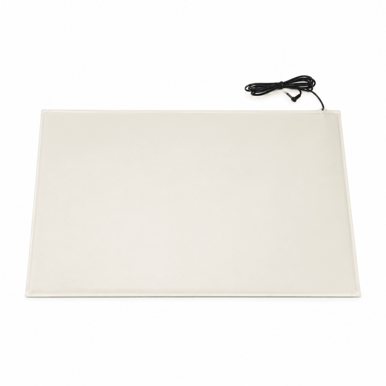 Front view of cream heavy-duty antibacterial pressure floor sensor mat